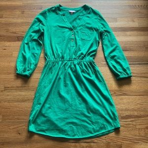 Lilly Pulitzer green Pima cotton, Beckett dress size small
